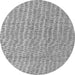 Round Abstract Gray Modern Rug, abs4561gry