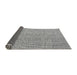 Sideview of Abstract Gray Modern Rug, abs4561gry