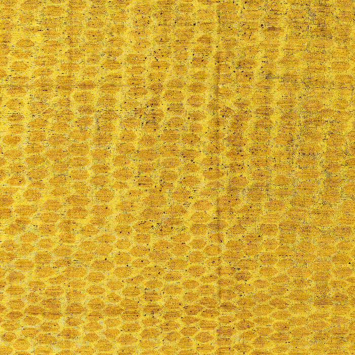 Abstract Yellow Modern Rug, abs4561yw
