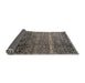 Thickness of Abstract Black Modern Rug, abs4562