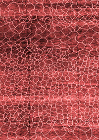 Abstract Red Modern Rug, abs4562red