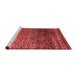 Modern Red Washable Rugs