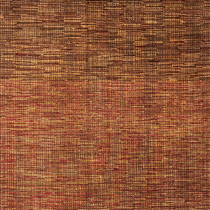 Machine Washable Abstract Orange Modern Area Rugs, wshabs4563org