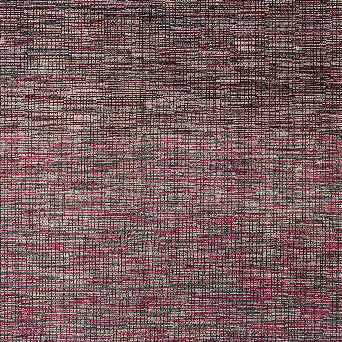 Machine Washable Abstract Vermilion Red Rug, wshabs4563