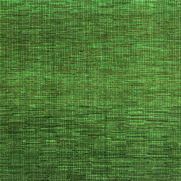 Square Abstract Green Modern Rug, abs4563grn