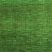 Square Abstract Green Modern Rug, abs4563grn