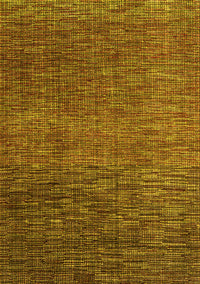 Abstract Yellow Modern Rug, abs4563yw