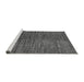 Sideview of Machine Washable Abstract Gray Modern Rug, wshabs4564gry