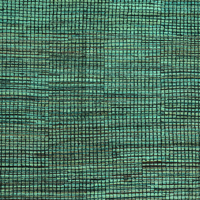 Abstract Turquoise Modern Rug, abs4564turq