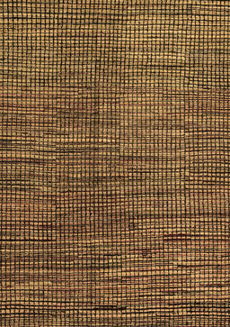 Abstract Brown Modern Rug, abs4564brn