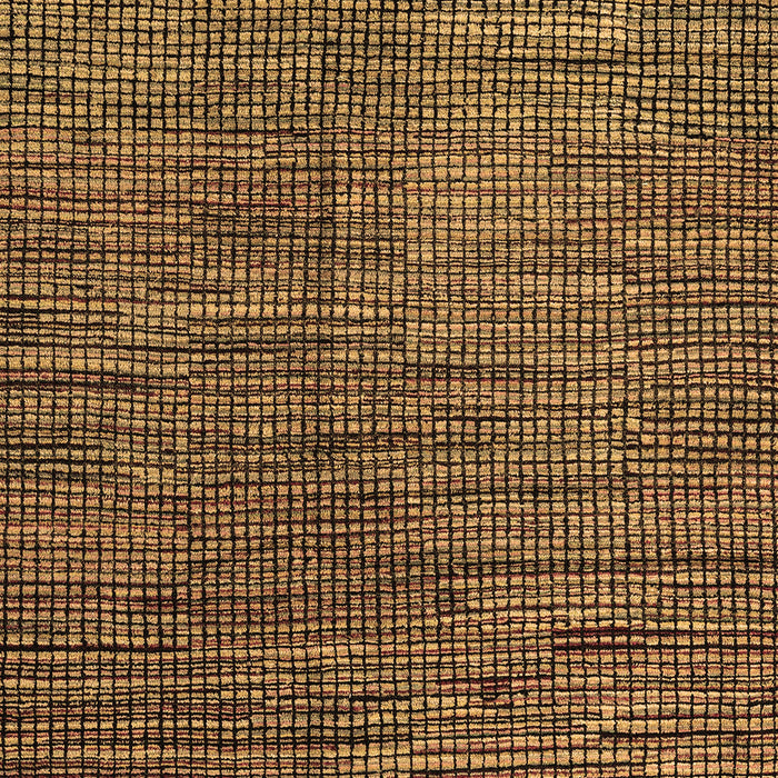 Abstract Brown Modern Rug, abs4564brn