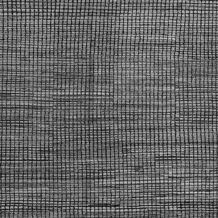 Square Machine Washable Abstract Gray Modern Rug, wshabs4564gry