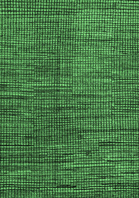 Abstract Emerald Green Modern Rug, abs4564emgrn