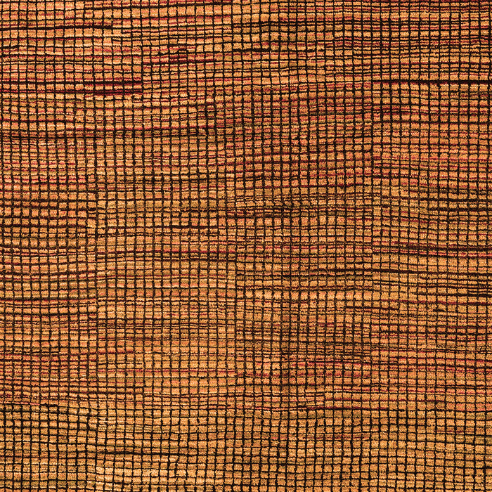 Abstract Orange Modern Rug, abs4564org