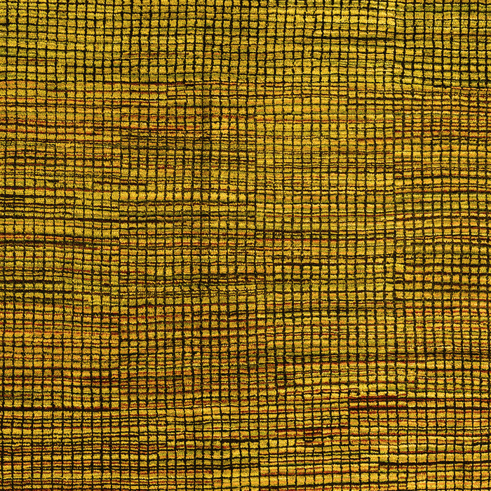 Abstract Yellow Modern Rug, abs4564yw