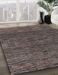 Abstract Pink Modern Rug, abs4565