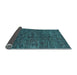 Sideview of Abstract Light Blue Modern Rug, abs4565lblu