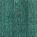 Square Abstract Turquoise Modern Rug, abs4565turq