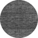 Round Machine Washable Abstract Gray Modern Rug, wshabs4565gry