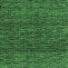 Square Abstract Emerald Green Modern Rug, abs4565emgrn