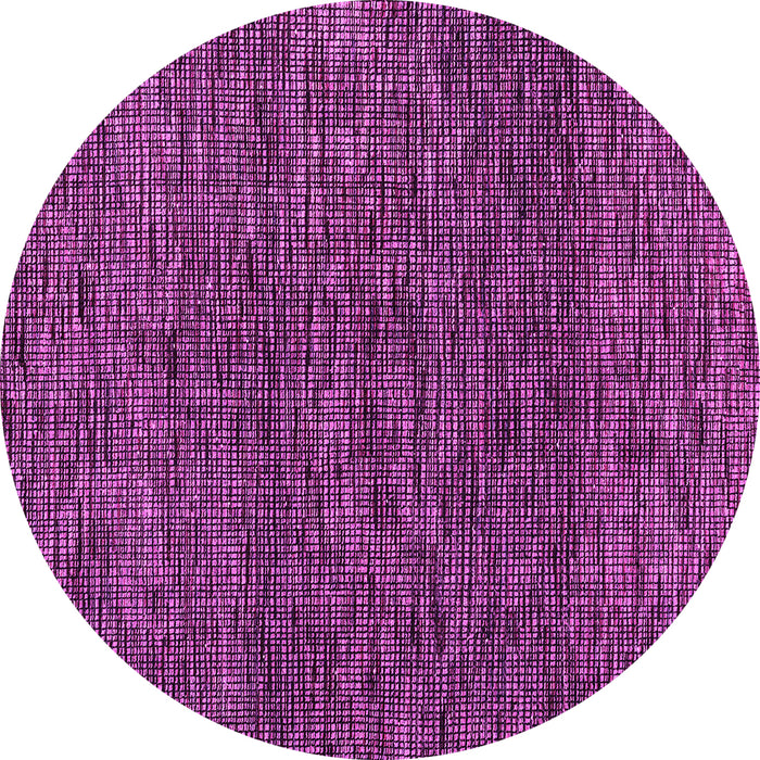 Round Abstract Pink Modern Rug, abs4565pnk