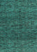 Abstract Turquoise Modern Rug, abs4565turq