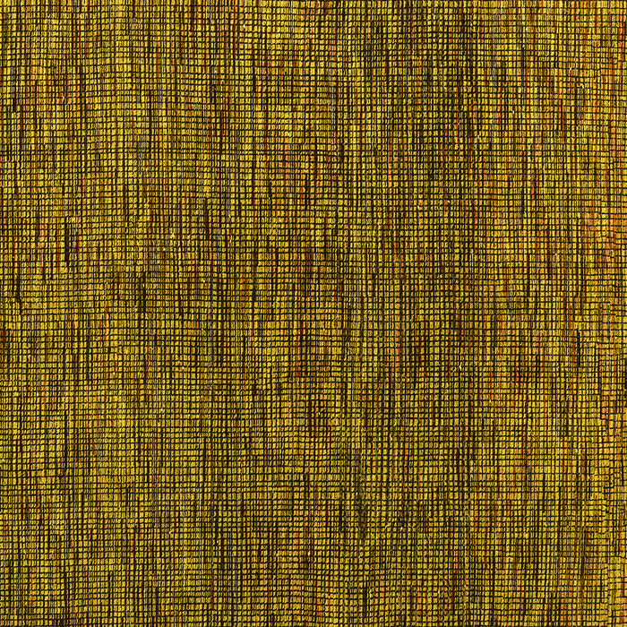 Square Abstract Yellow Modern Rug, abs4565yw