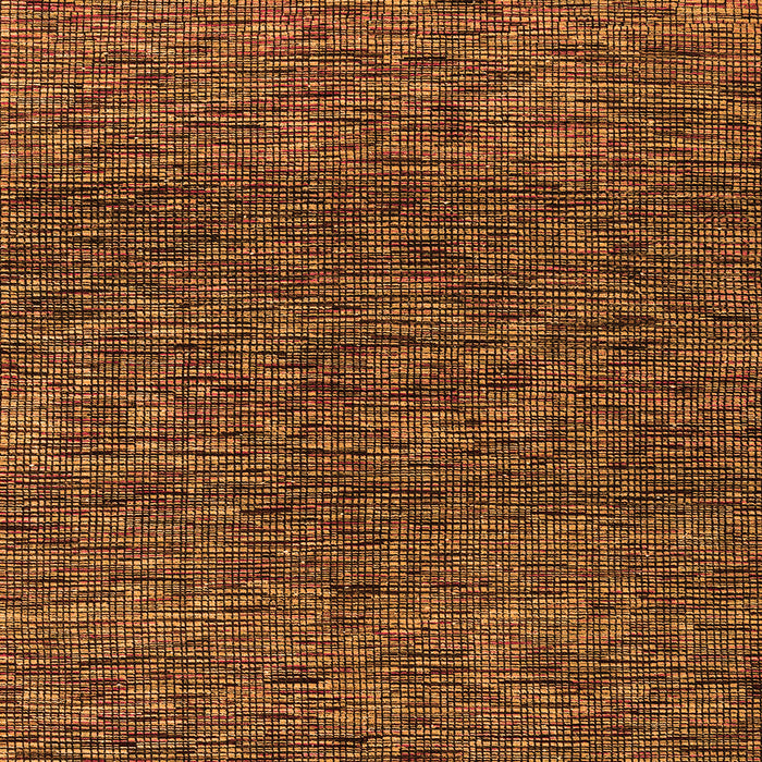 Square Abstract Orange Modern Rug, abs4565org