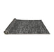 Sideview of Abstract Gray Modern Rug, abs4566gry