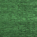 Square Machine Washable Abstract Emerald Green Modern Area Rugs, wshabs4566emgrn