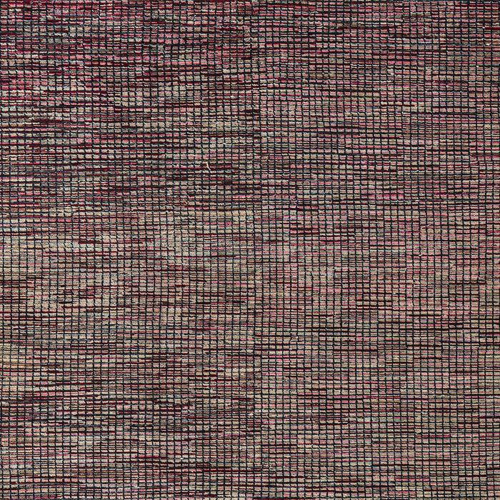 Square Machine Washable Abstract Rosy Pink Rug, wshabs4566