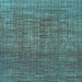 Square Machine Washable Abstract Light Blue Modern Rug, wshabs4567lblu