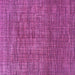 Square Abstract Pink Modern Rug, abs4567pnk