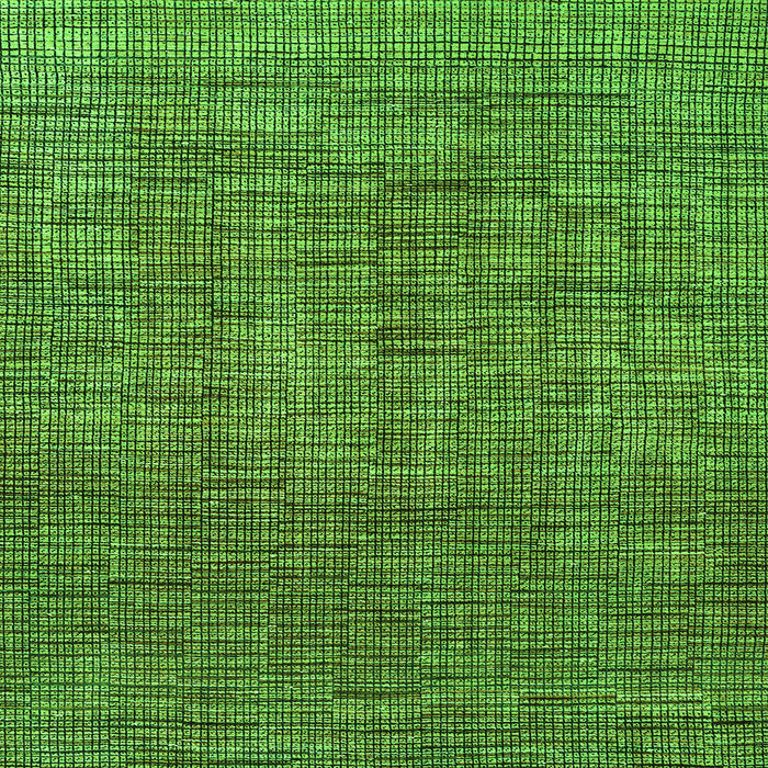Square Abstract Green Modern Rug, abs4567grn