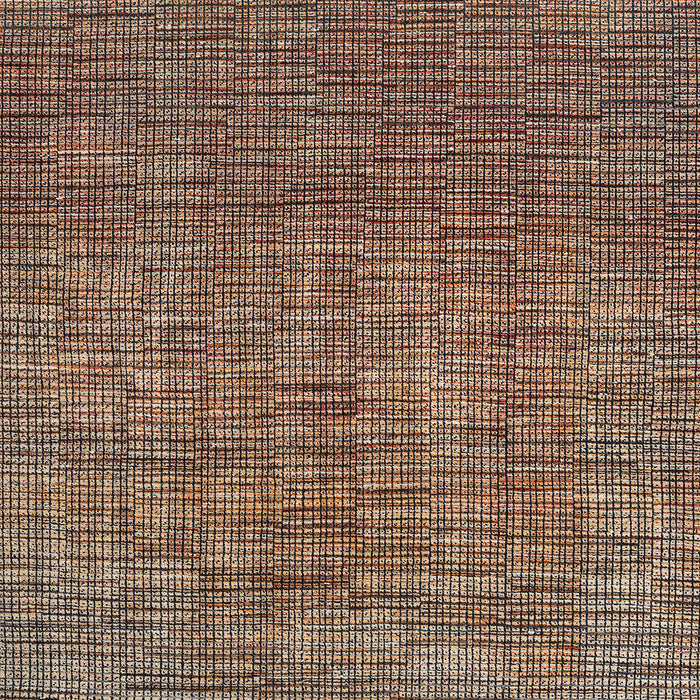 Machine Washable Abstract Brown Sugar Brown Rug, wshabs4567