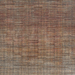 Square Abstract Brown Modern Rug, abs4567