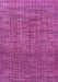 Machine Washable Abstract Pink Modern Rug, wshabs4567pnk