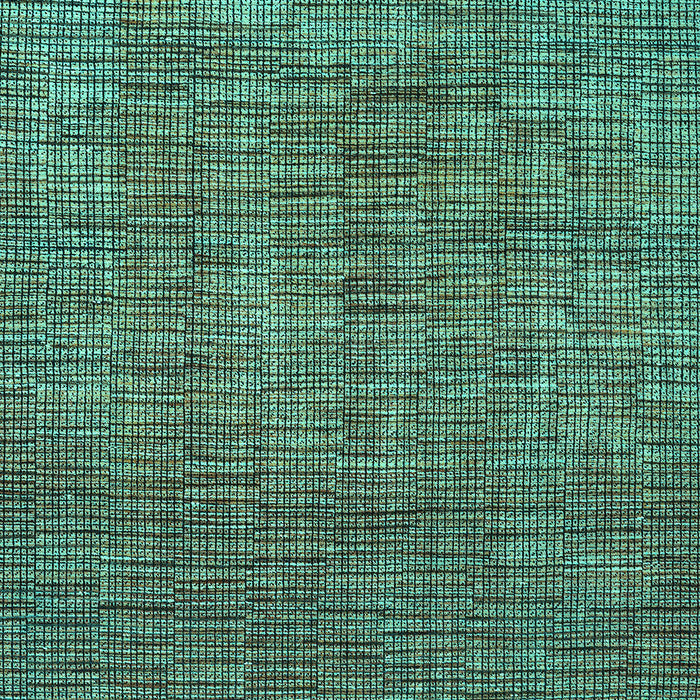 Machine Washable Abstract Turquoise Modern Area Rugs, wshabs4567turq