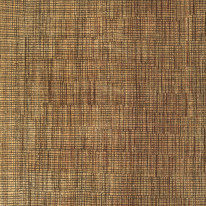 Square Abstract Brown Modern Rug, abs4567brn