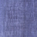 Square Abstract Blue Modern Rug, abs4567blu