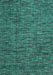 Machine Washable Abstract Turquoise Modern Area Rugs, wshabs4568turq