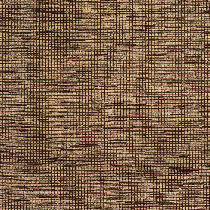 Machine Washable Abstract Brown Modern Rug, wshabs4568brn
