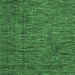 Square Abstract Emerald Green Modern Rug, abs4568emgrn