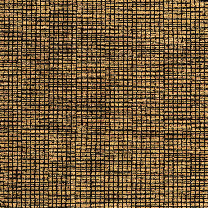 Machine Washable Abstract Brown Modern Rug, wshabs4569brn