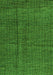 Abstract Green Modern Rug, abs4569grn