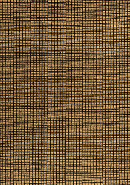 Abstract Brown Modern Rug, abs4569brn