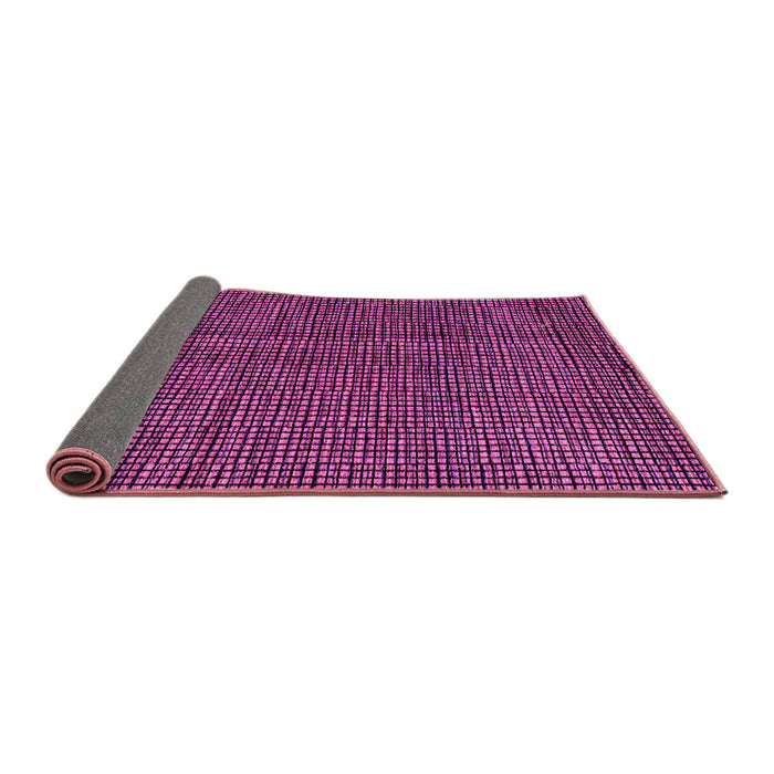 Sideview of Abstract Pink Modern Rug, abs4569pnk