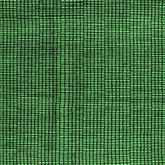 Square Abstract Emerald Green Modern Rug, abs4569emgrn