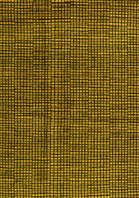 Abstract Yellow Modern Rug, abs4569yw