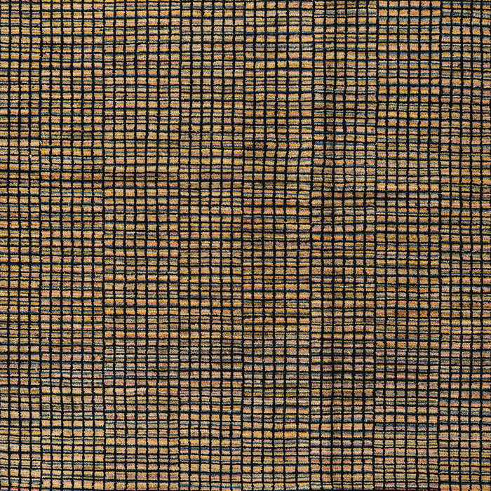 Machine Washable Abstract Peru Brown Rug, wshabs4569